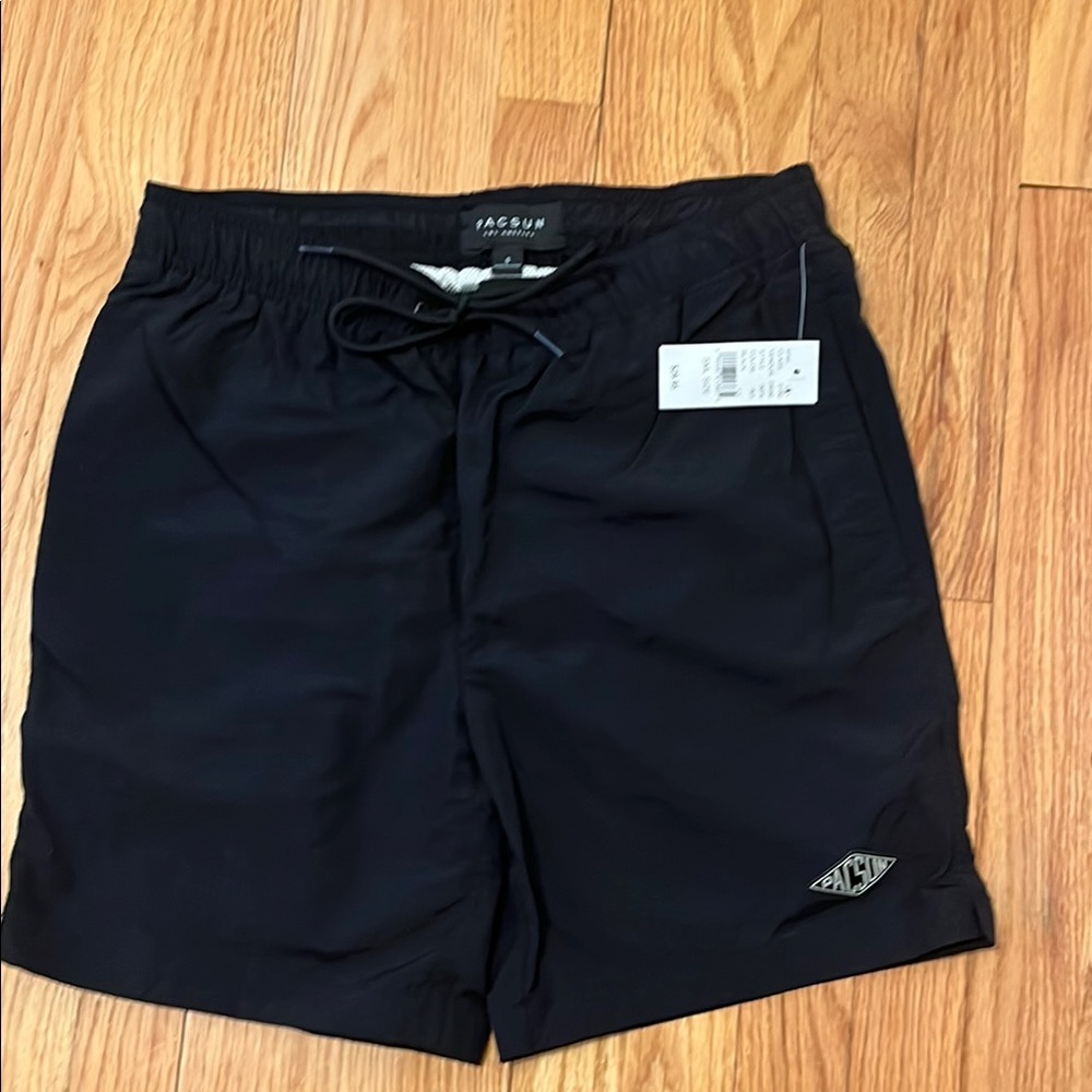 Jacquemus Black Drawstring Shorts